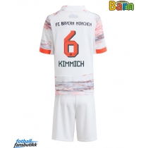 Bayern Munich Joshua Kimmich #6 Bortedraktsett Barn 2025-26 Kortermet (+ Korte bukser)